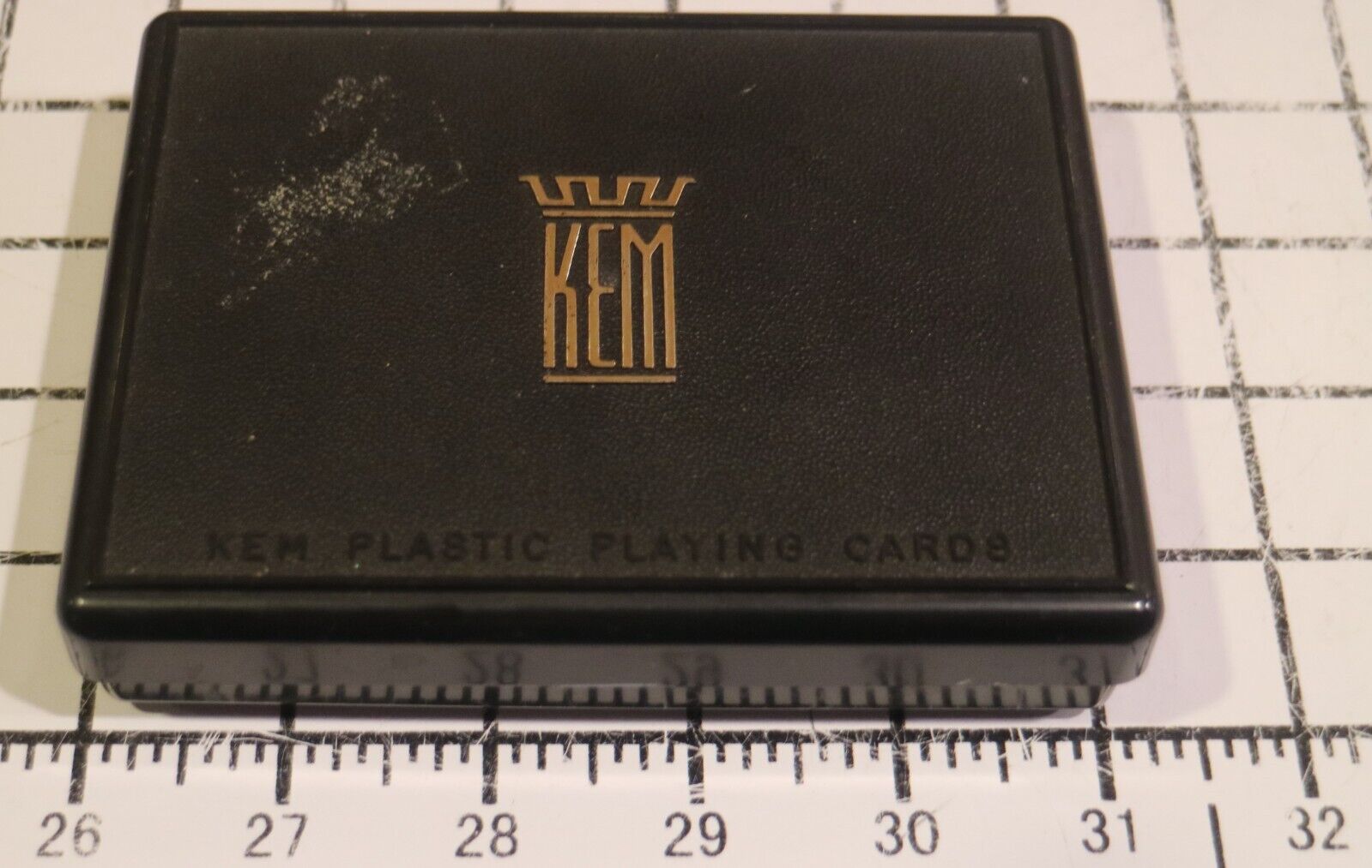 KEM Plastic Playing Cards 2 Complete Decks Vintage USA