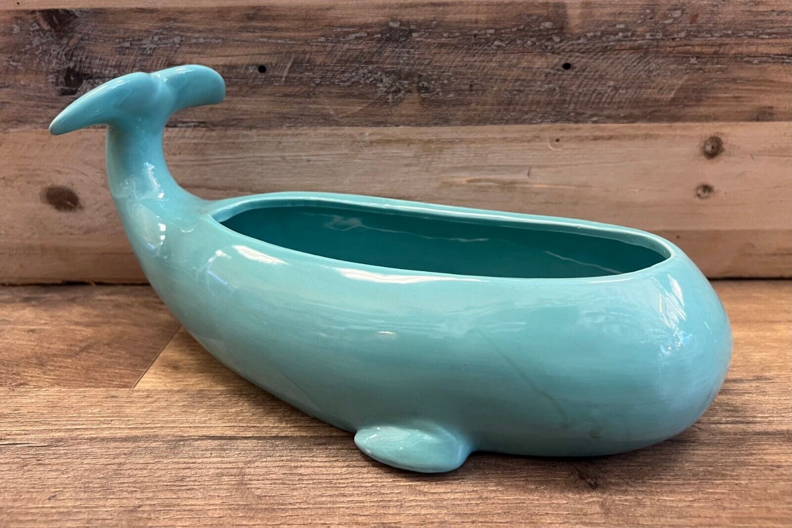 Whale Blue Ceramic Planter/Pot10\
