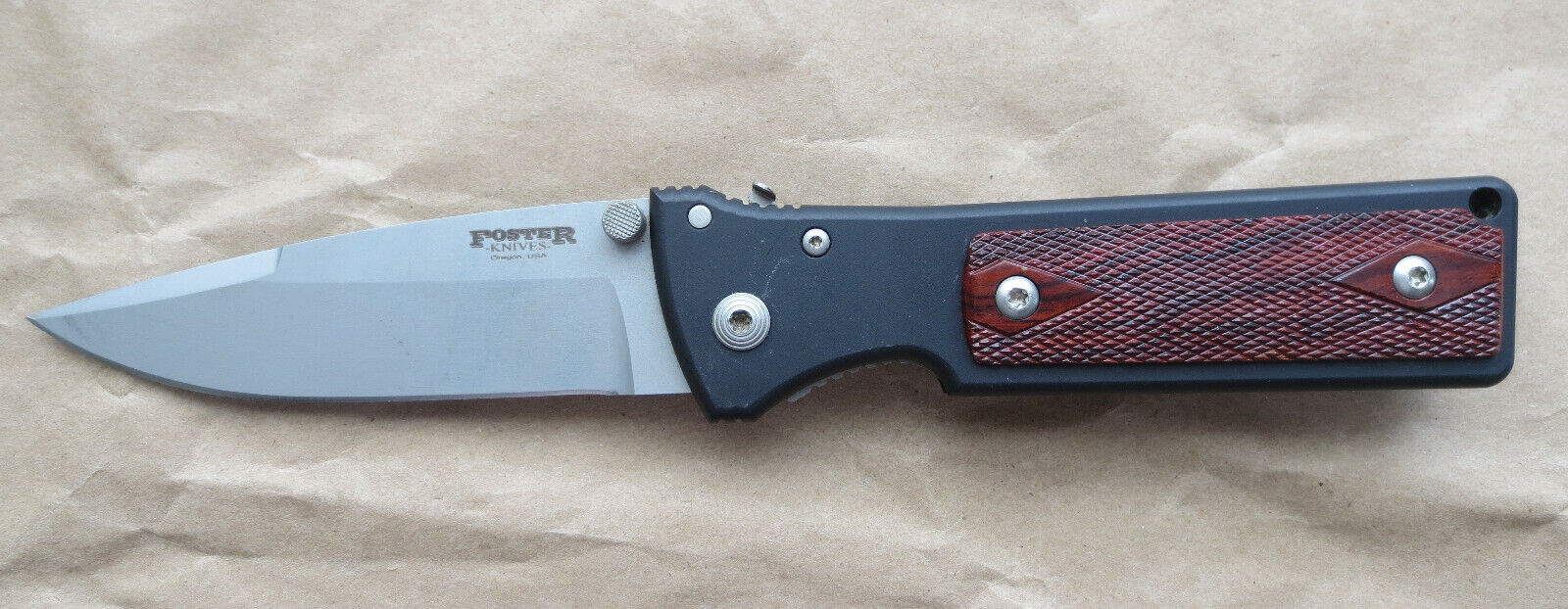 Foster 1911 Knife Folder 154CM Foster Knives Oregon