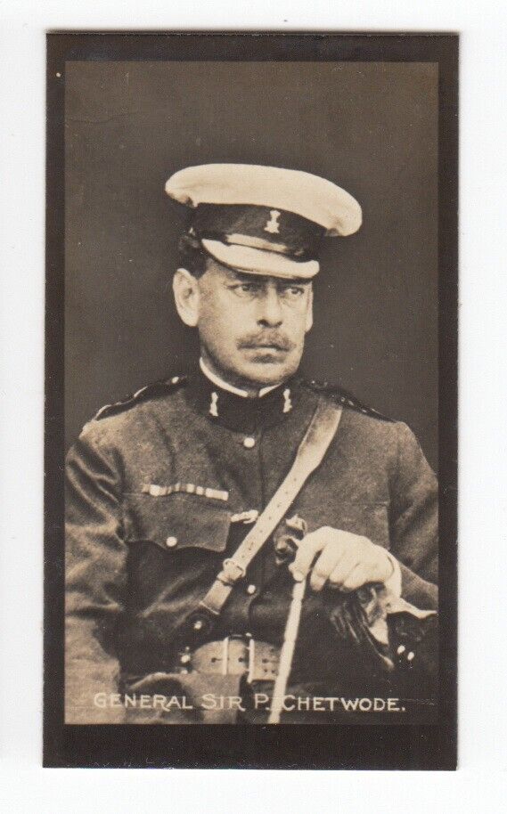 Vintage 1916 WORLD WAR 1 Card General Philip Chetwode, 1st Baron Chetwode