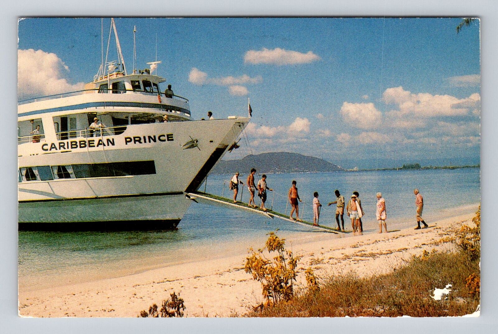Warren RI-Rhode Island, Lime Cay, American Canadian Line Vintage Postcard