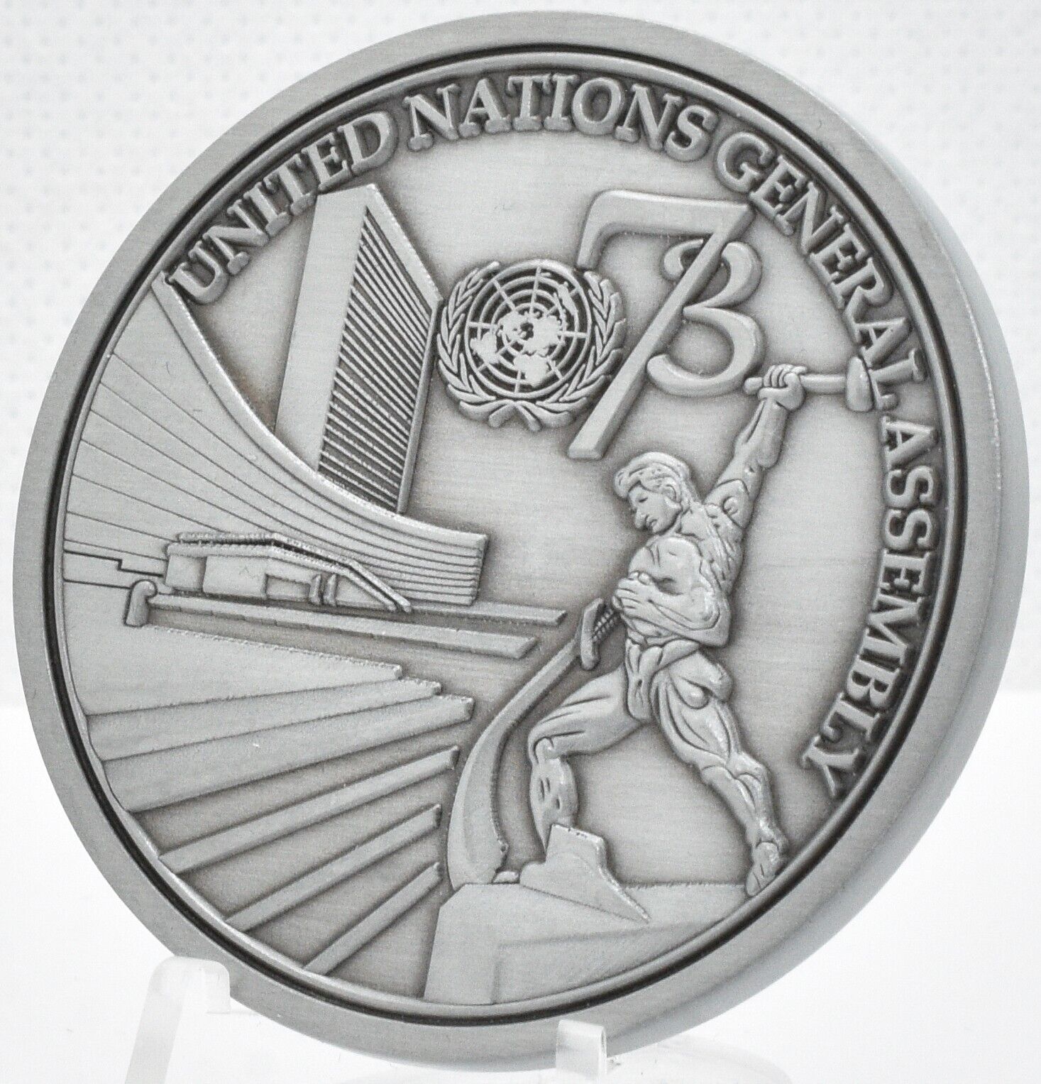 NYPD Intelligence Bureau UNGA United Nations 73rd Session Challenge Coin