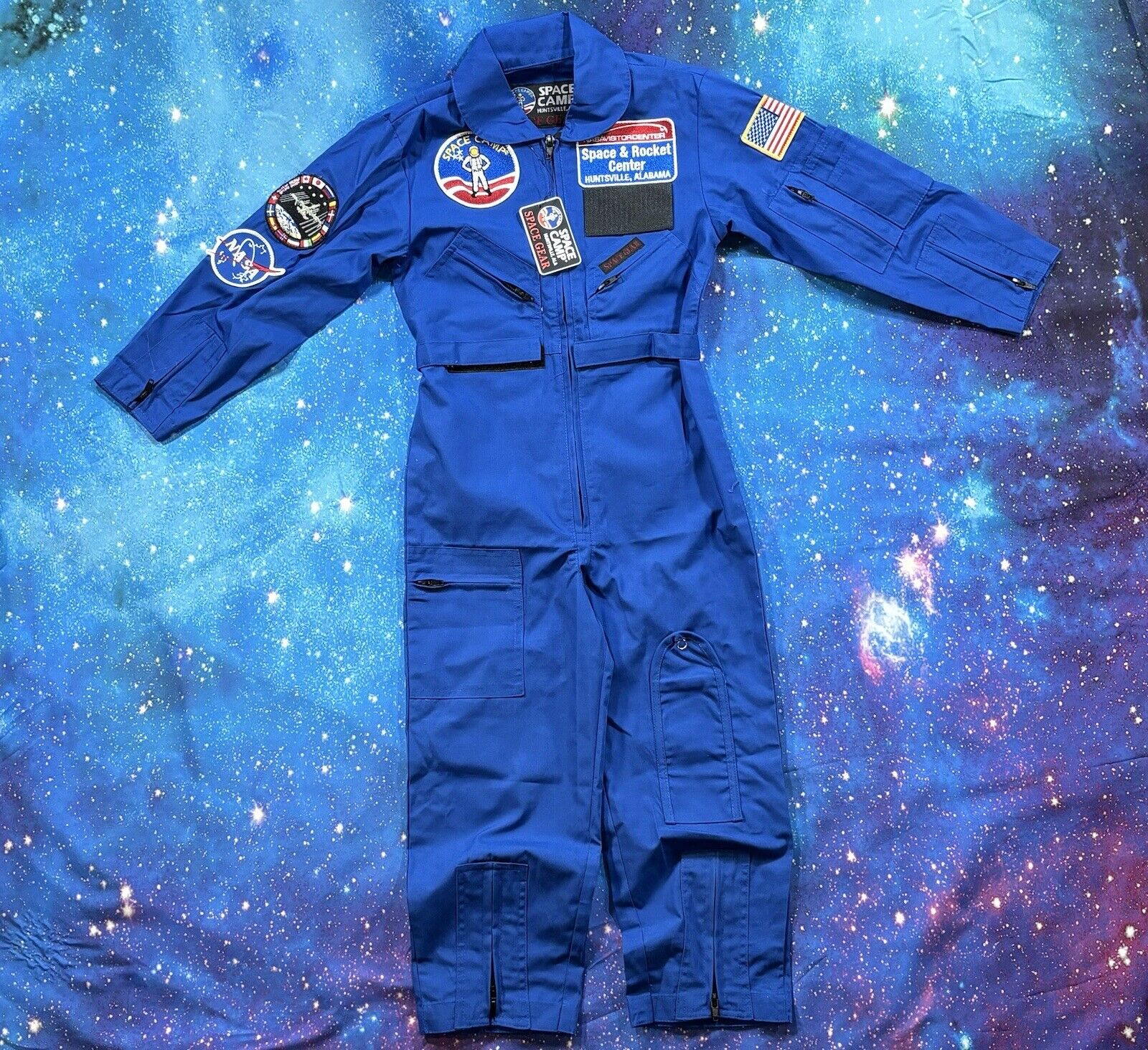 NASA SPACE CAMP GEAR Suit|Youth Size 8|Huntsville, AL Space Center