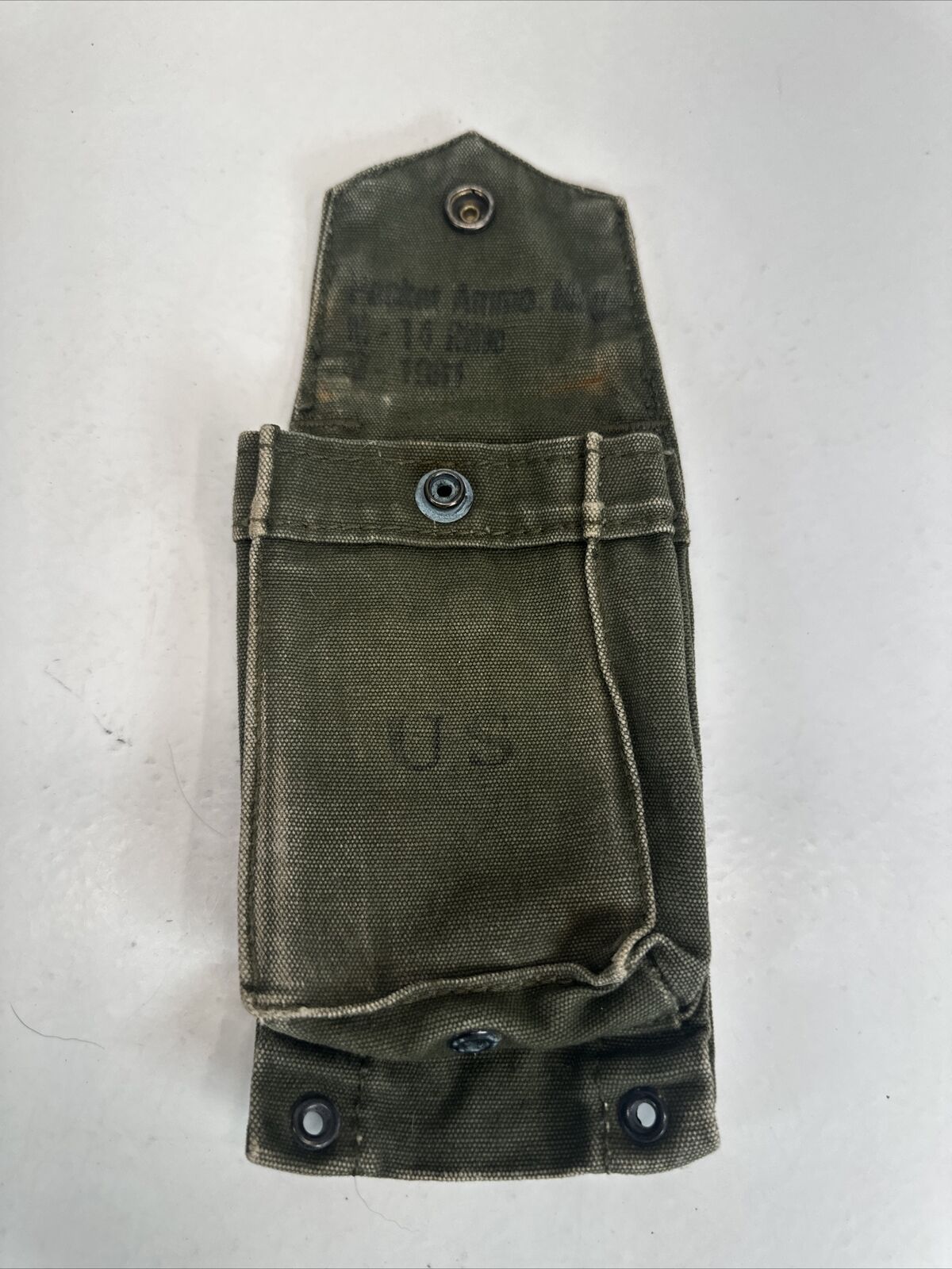 M1961 US Military M14 Magazine Belt Pouch Vietnam Era