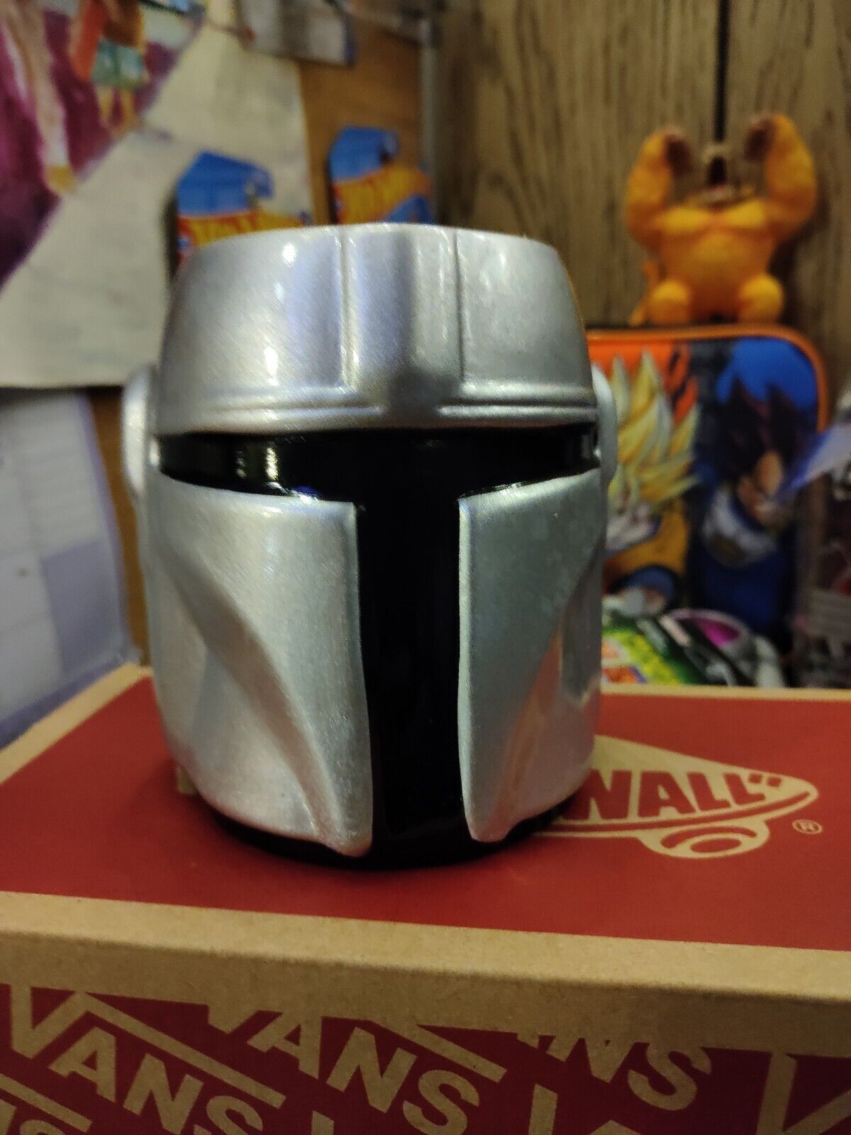 Star Wars Mandalorian Helmet Sculpted Ceramic Coffee Mug Zak Designs Cup