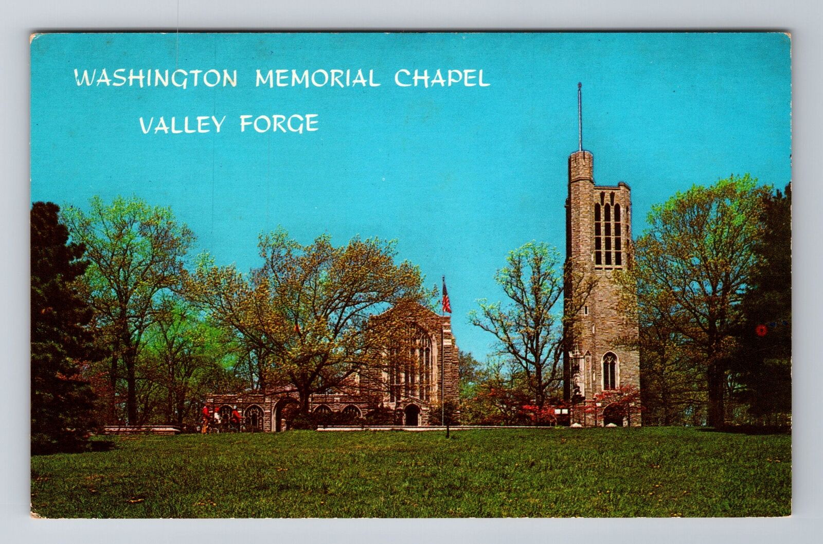 Valley Forge Park PA-Pennsylvania, Historic Valley Forge, Vintage Postcard