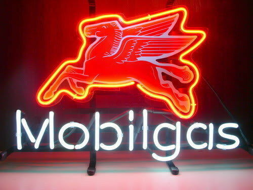 Mobilgas Pegasus Horse Mobil Gas Oil Fuel 14\