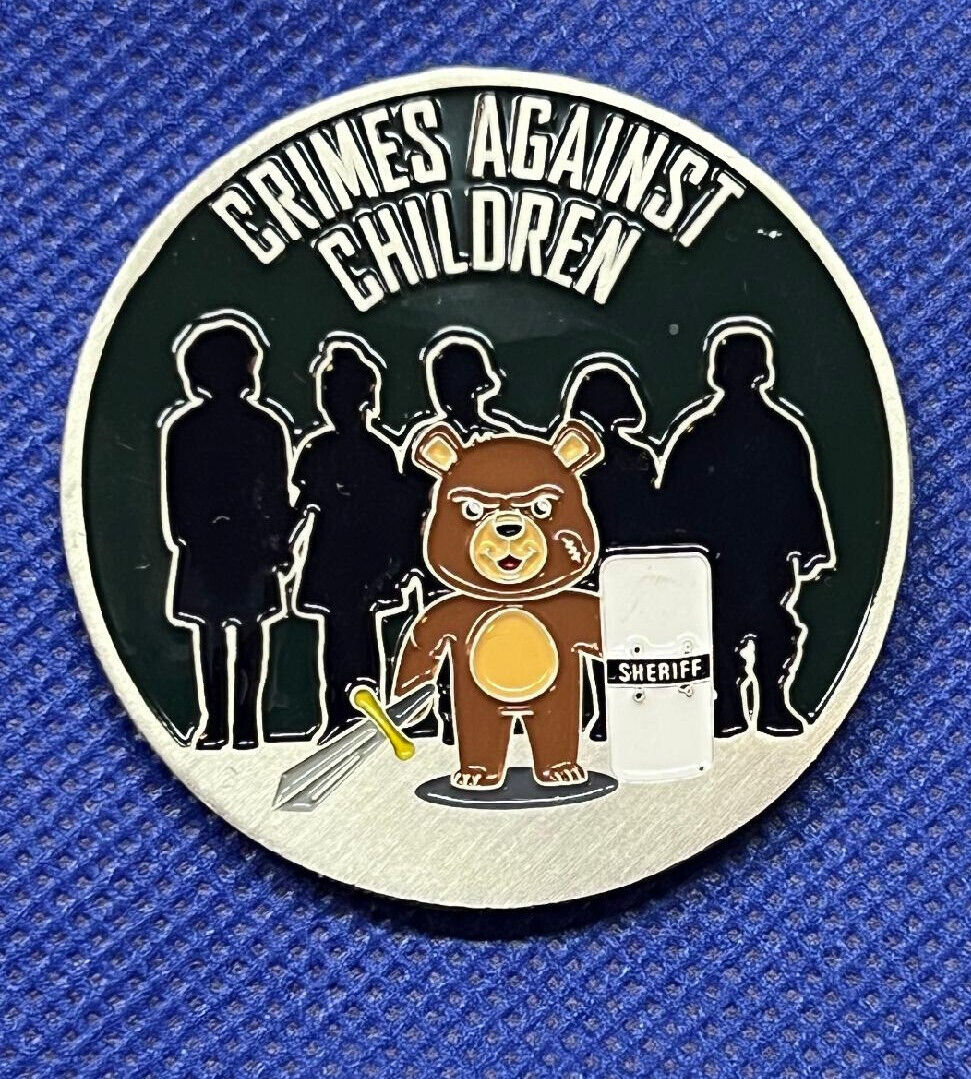 NEW Pinellas County Florida Crimes Against Children Police Challenge Coin