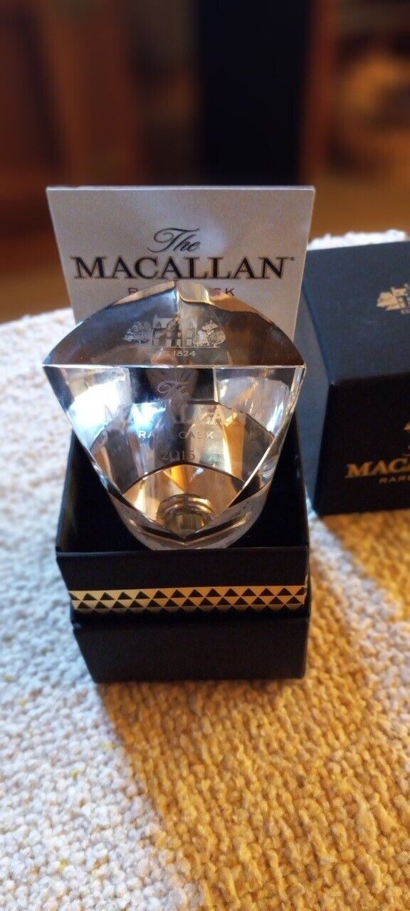 Macallan Crystal Rare Cask Bottle Stopper 2015 Whiskey Scotch