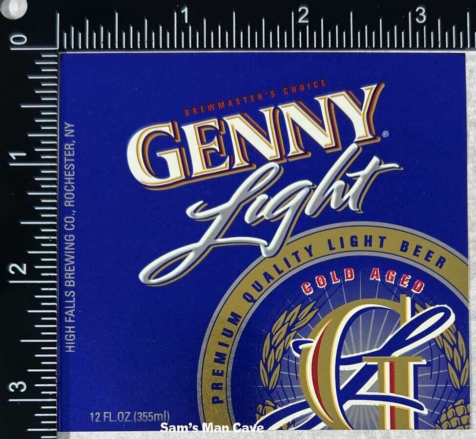 Genny Light Beer Label - NEW YORK