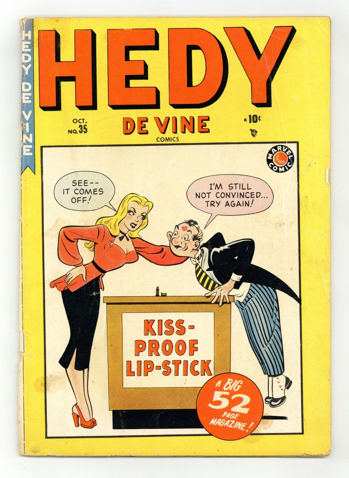 Hedy De Vine Comics #35 GD+ 2.5 1949
