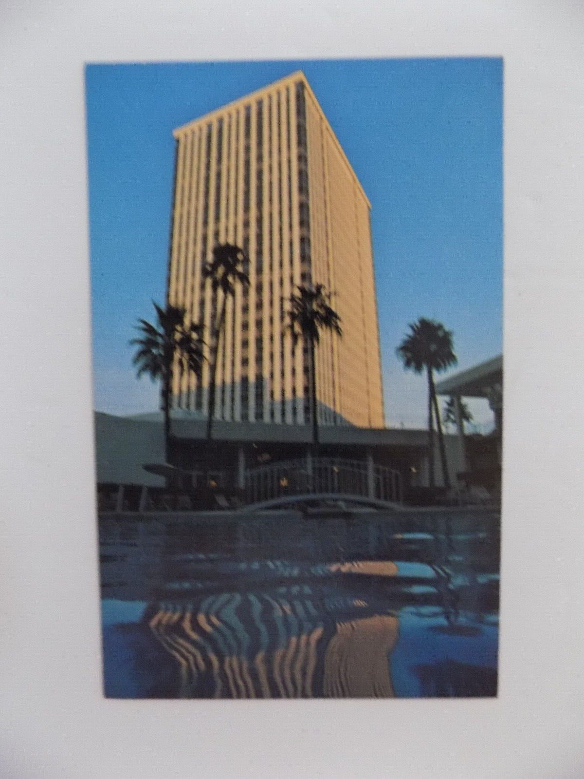 Del Webbs Towne House Hotel Postcard Promo Phoenix AZ 80s NOW CLOSED VTG HTF