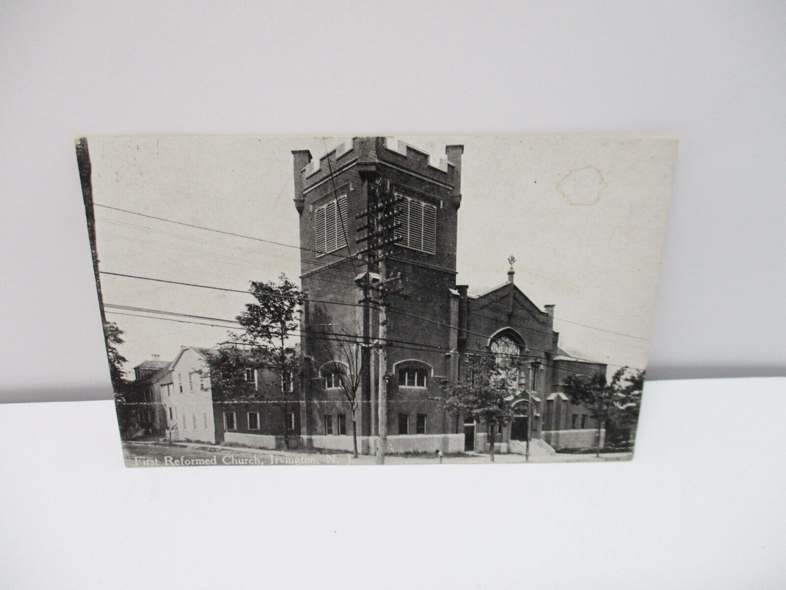 First Reformed Church Irvington N.J. Postcard