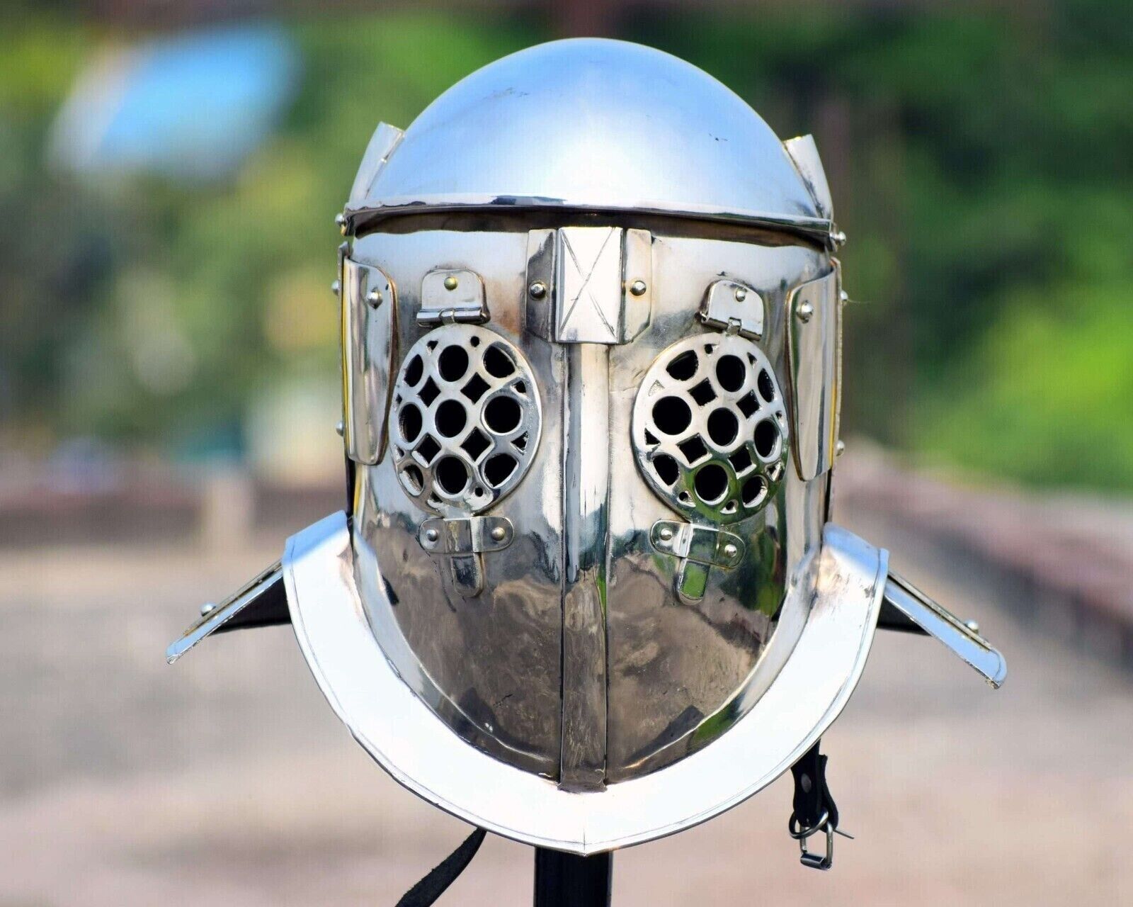 Handmade Antique Provocator Helmet | Material : Mild Steel | Medieval Provocator
