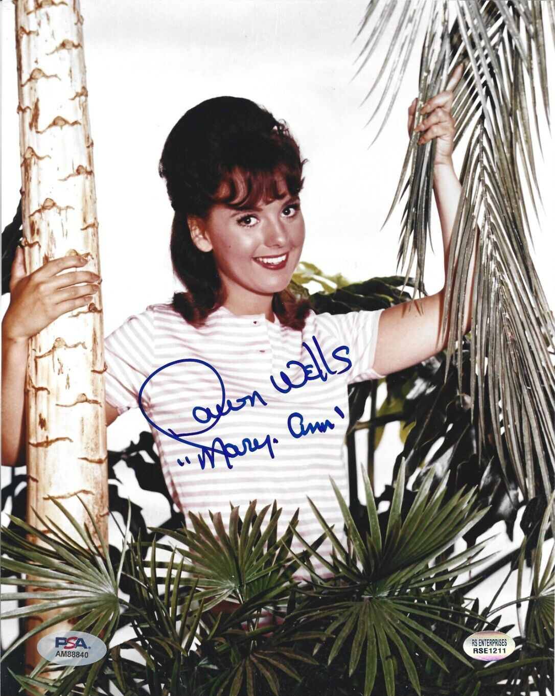 Dawn Wells Autographed 8x10 Photo With \