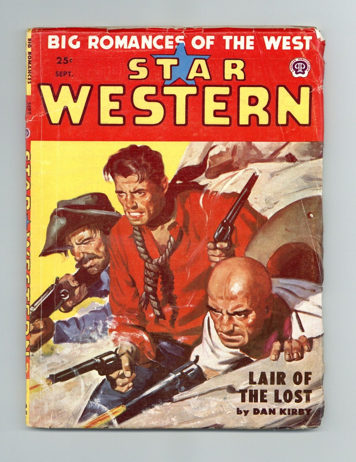 Star Western Pulp Sep 1954 Vol. 55 #2 VG