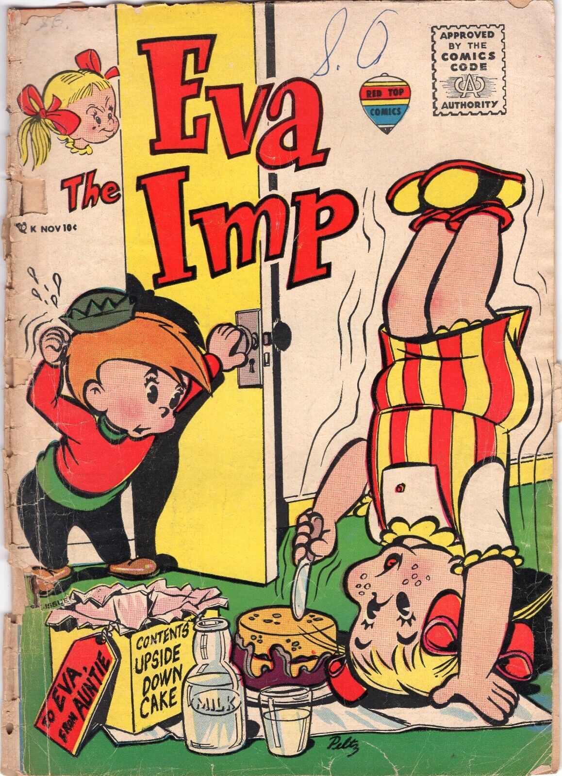 EVA The IMP #2 Nov/1957  Red Top Comics