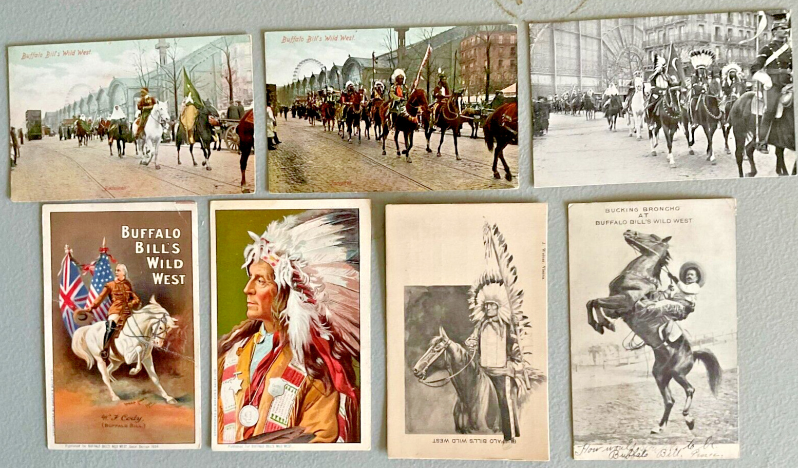 Buffalo Bill\'s Wild West Show - 16 cards