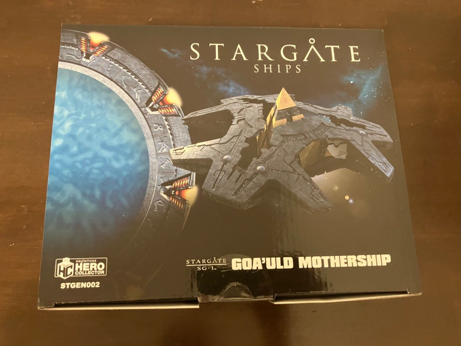 Eaglemoss Stargate SG-1 Goa\'uld Ha’tak Mothership - New/Sealed