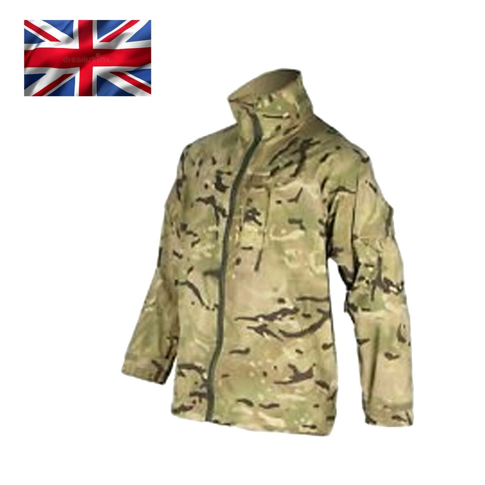 British Army MVP MTP Multi Terrain Pattern  Goretex Waterproof Jacket NEW