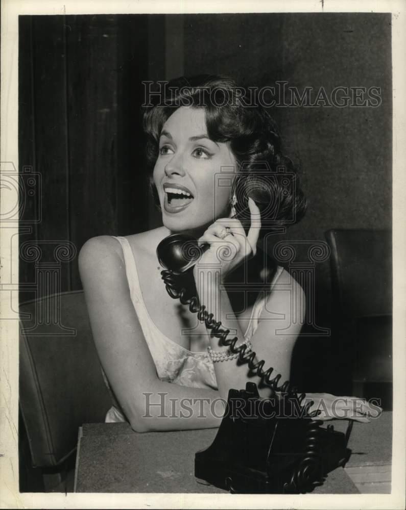 1960 Press Photo Actress Peggy Connelly in Film \