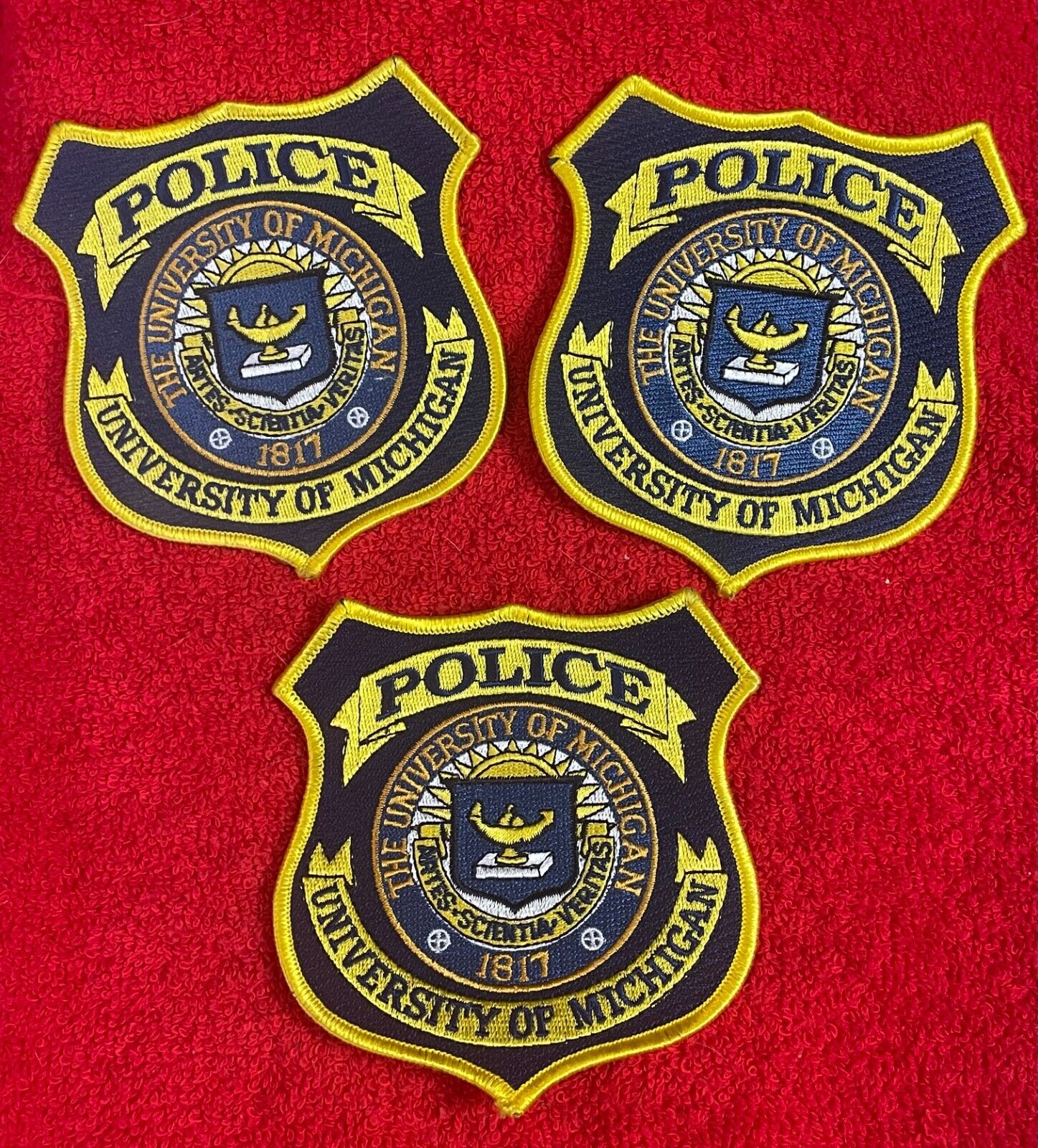 New police patch  The University of Michigan Police Patch 1817