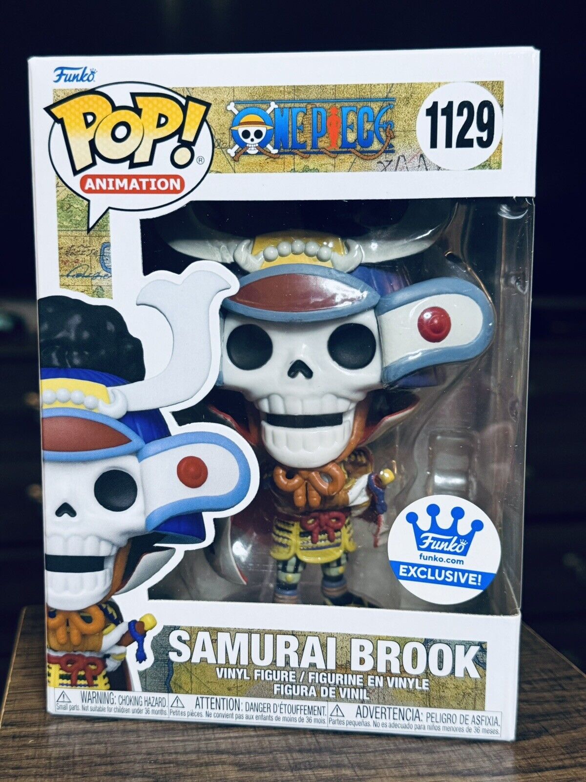 Funko Pop - One Piece - Samurai Brook 1129 Common - MINTY SHIPS NOW W/ PROTECTOR