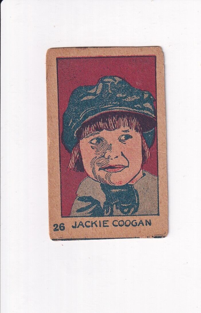 1925-27 W512 FAMOUS PEOPLE STRIP CARDS #26 JACKIE COOGAN