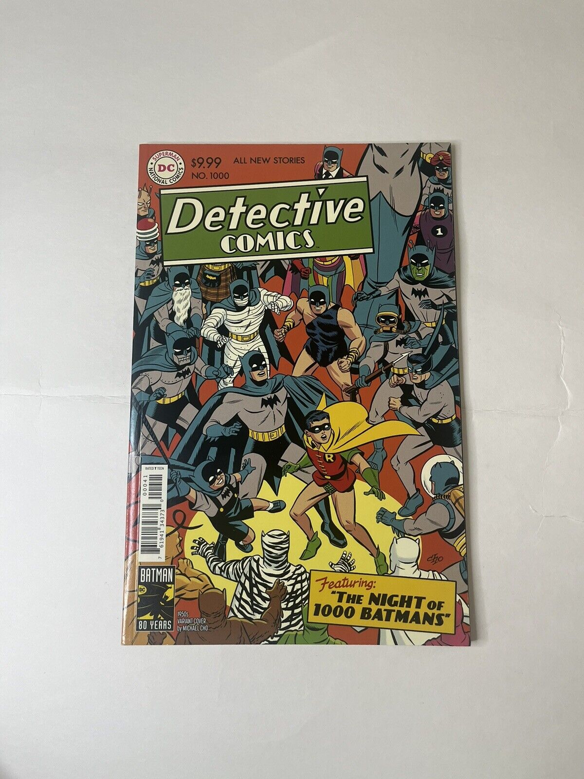 Detective Comics #1000 (1950’s Variant Cover)