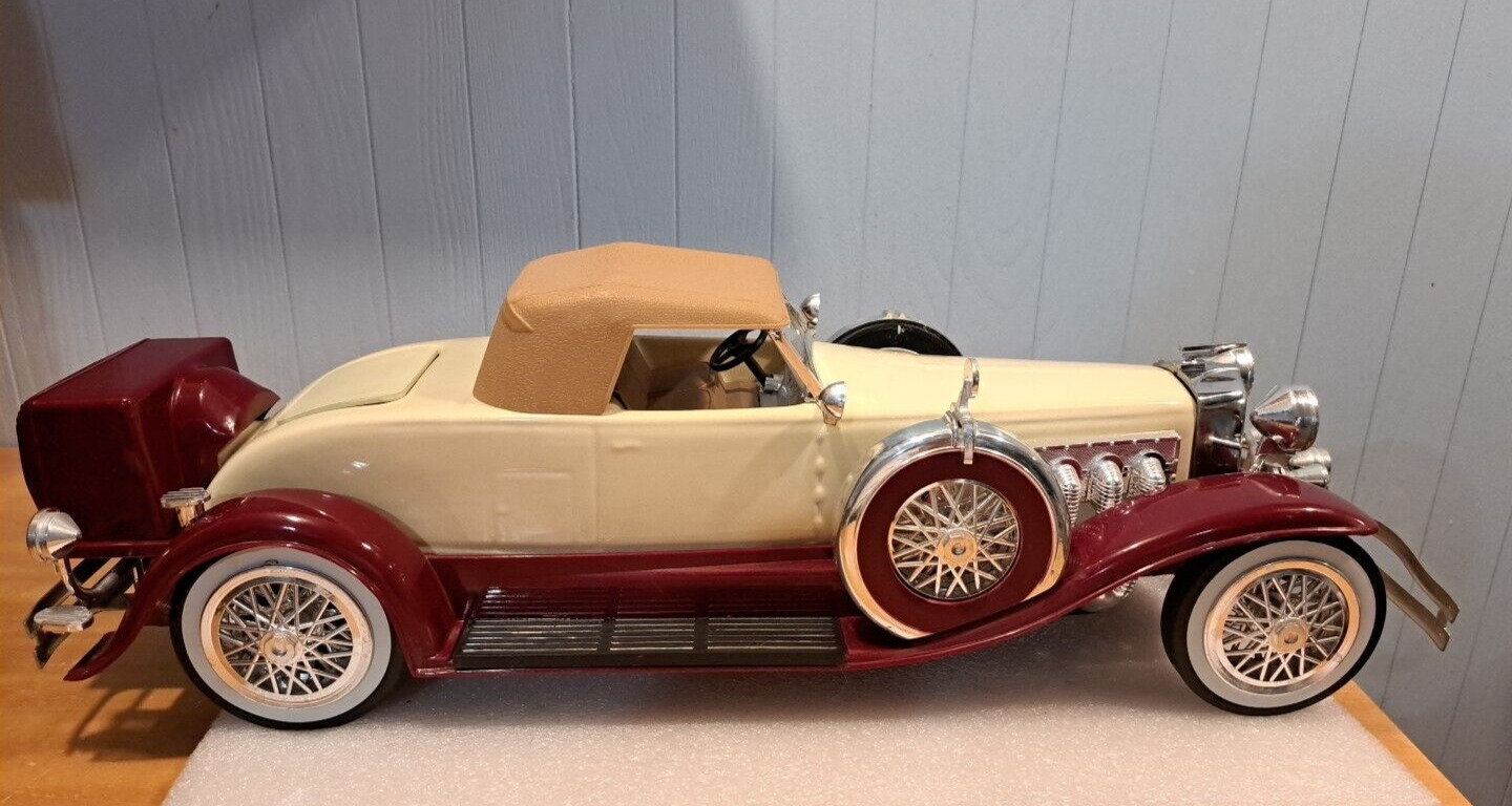 1935 Duesenberg Convertible Coupe- Limited Edition Jim Beam Car Decanter Empty