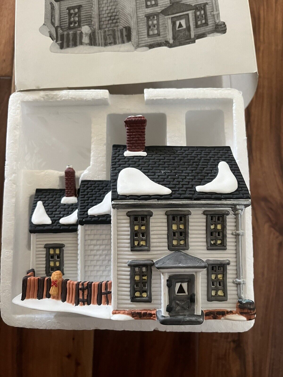 Dept 56 Heritage Village Jannes Mullet Amish Farm House New England With Box