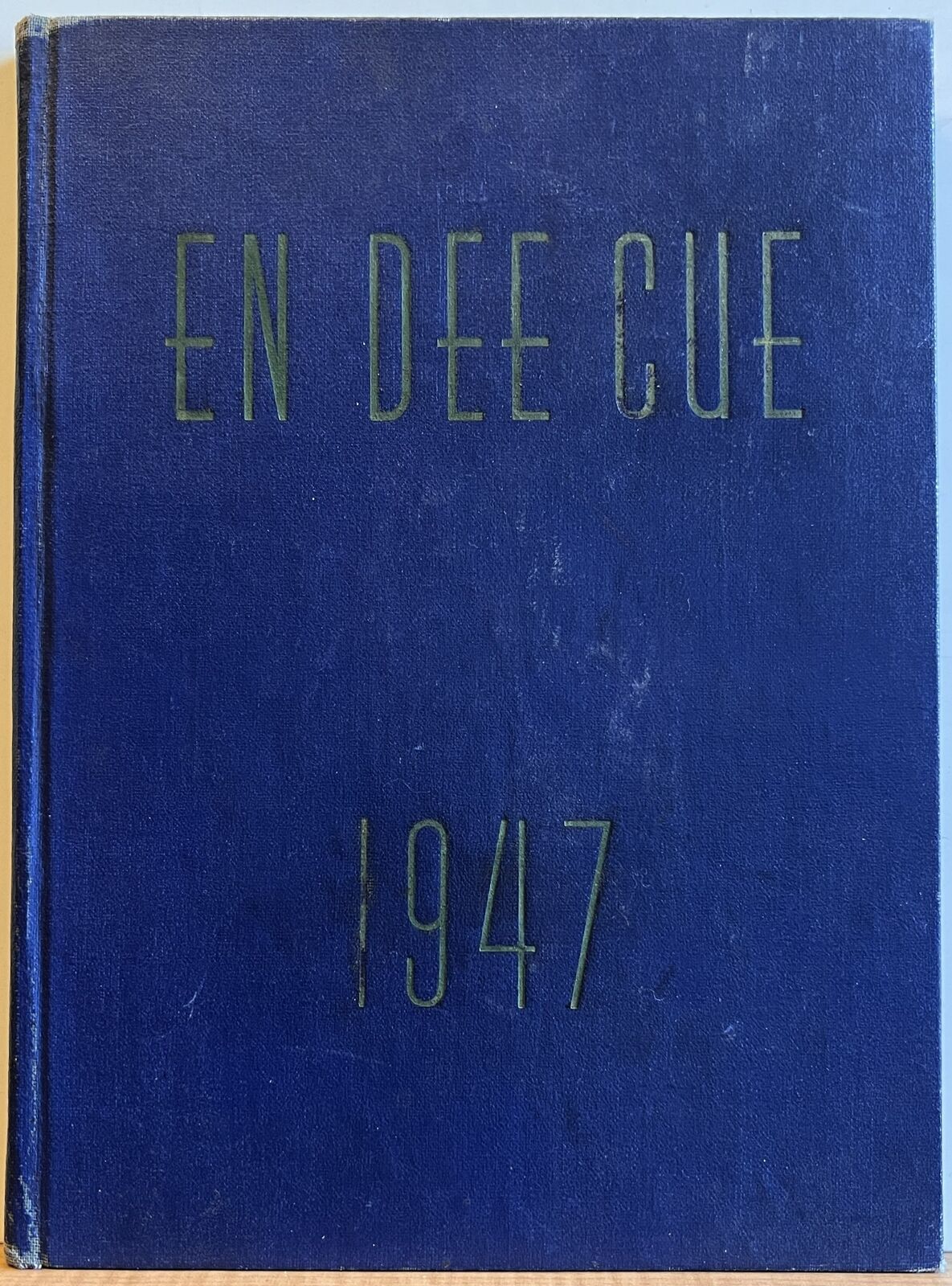 1947 En Dee Cue Yearbook Notre Dame High School Quincy IL Illinois