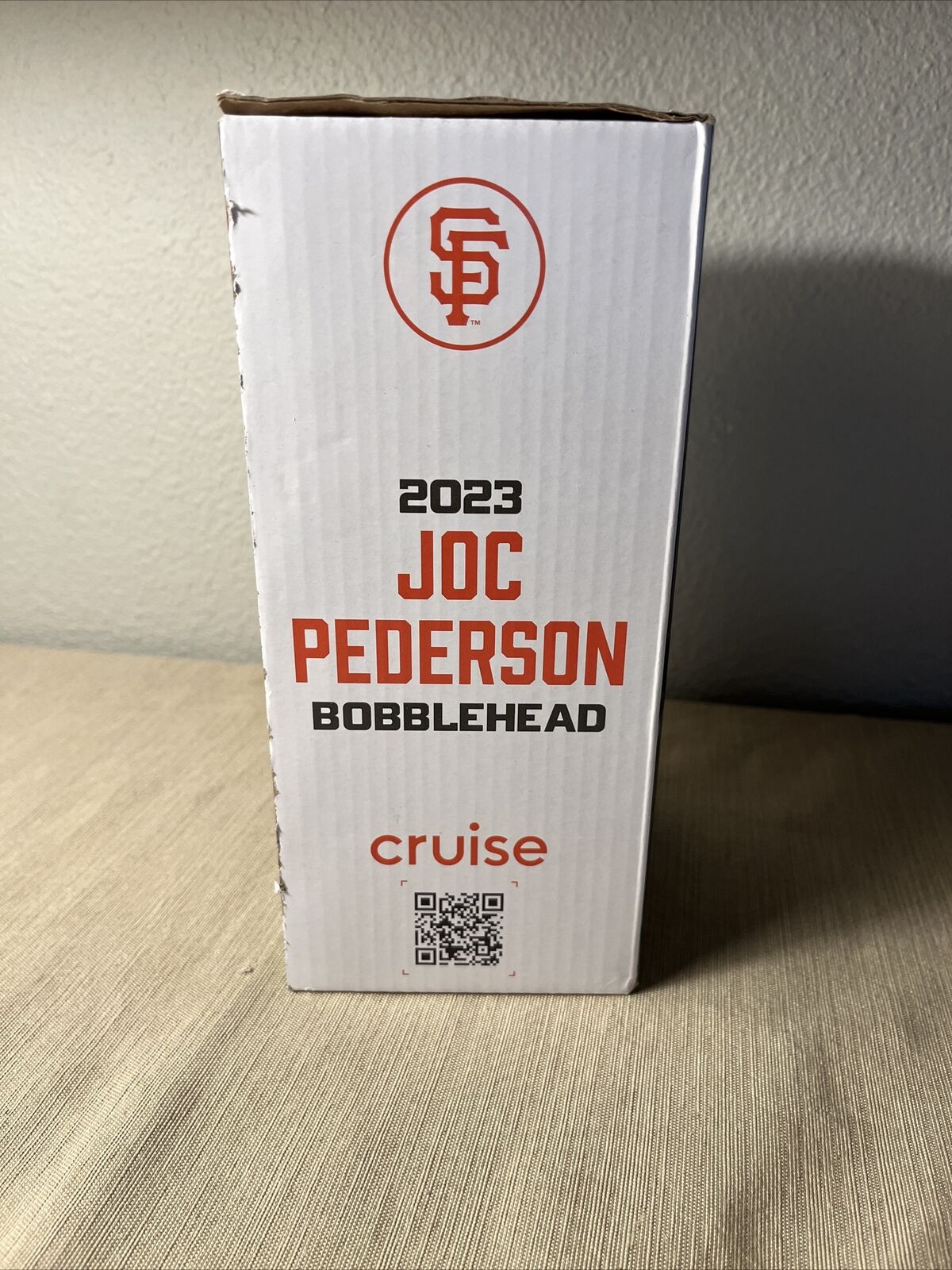 Joc Pederson Bobblehead SF Giants SGA 7/9/2023 New In Box (NIB)