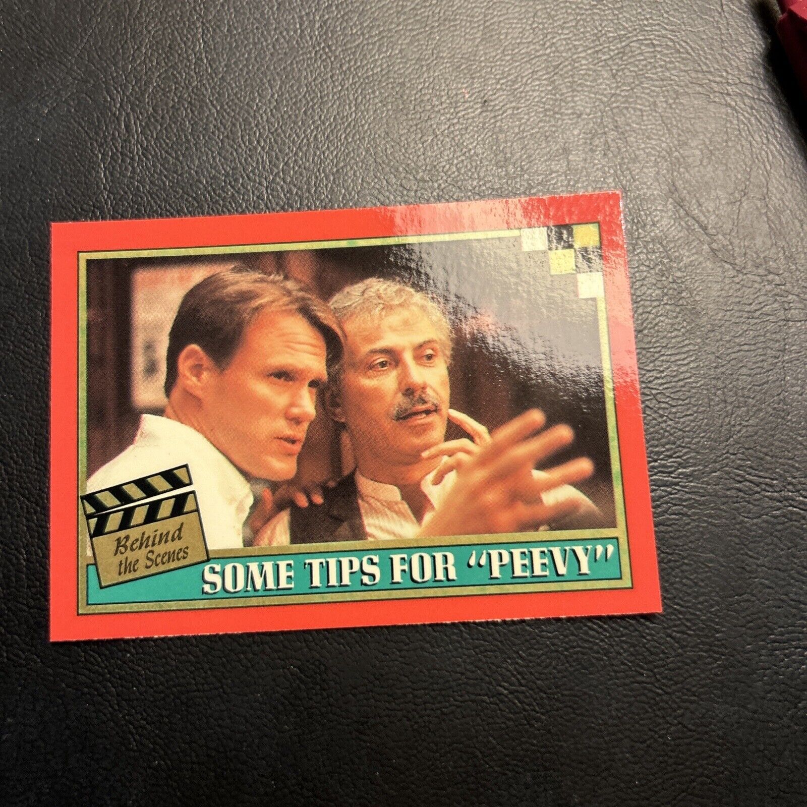 Jb10d Disney The Rocketeer 1991 Topps Behind The Scenes T Some Tips For Percy