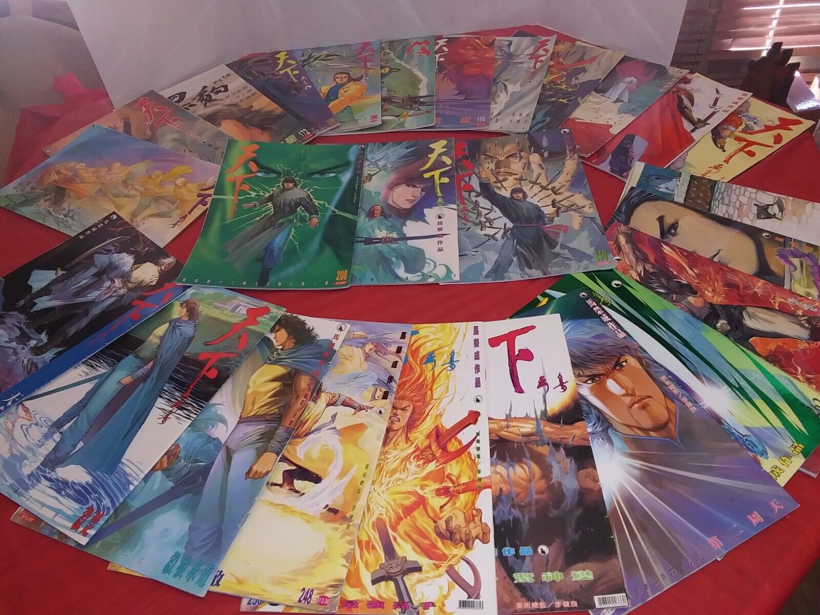 26 oriental comic books slam dunk, manga? lot mixed 