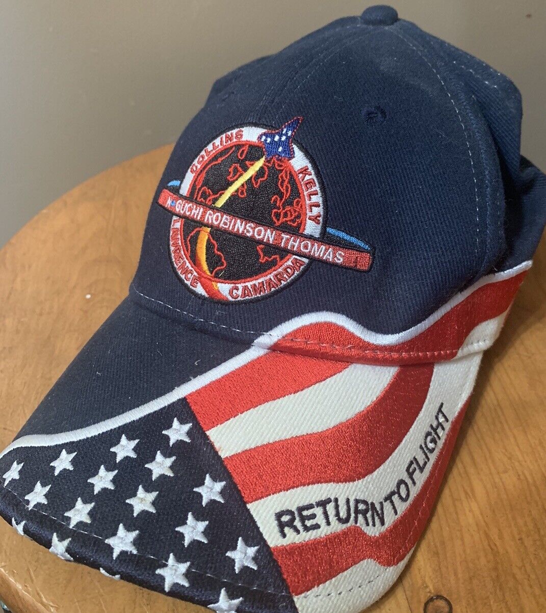 NASA STS 124 Space Shuttle Hat Launch 2005 Retro Adjustable