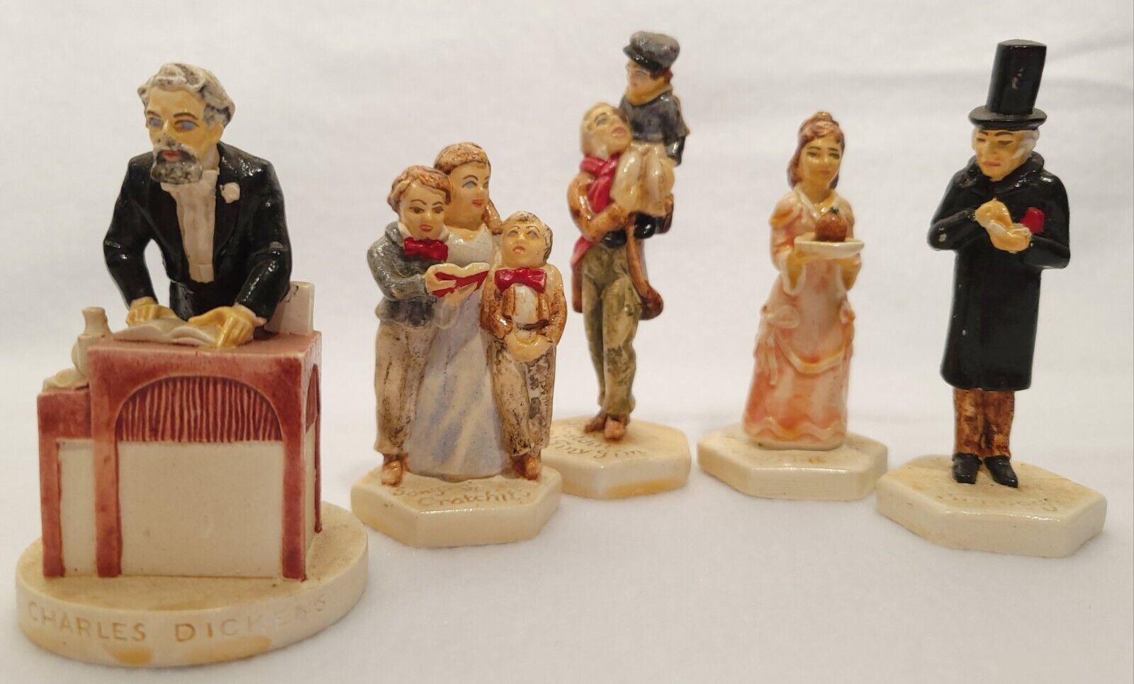 5 Vtg Sebastian Miniatures: Dickens \