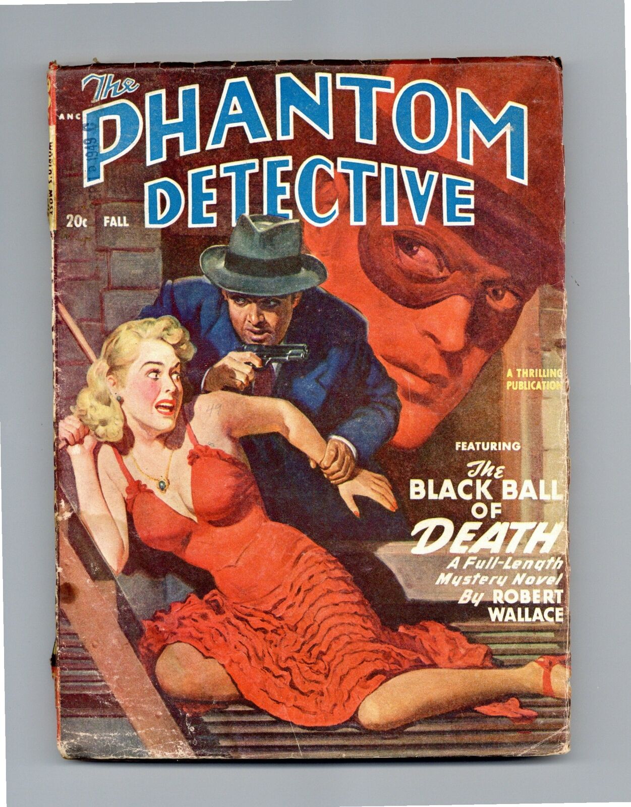 Phantom Detective Pulp Sep 1949 Vol. 54 #1 GD 2.0