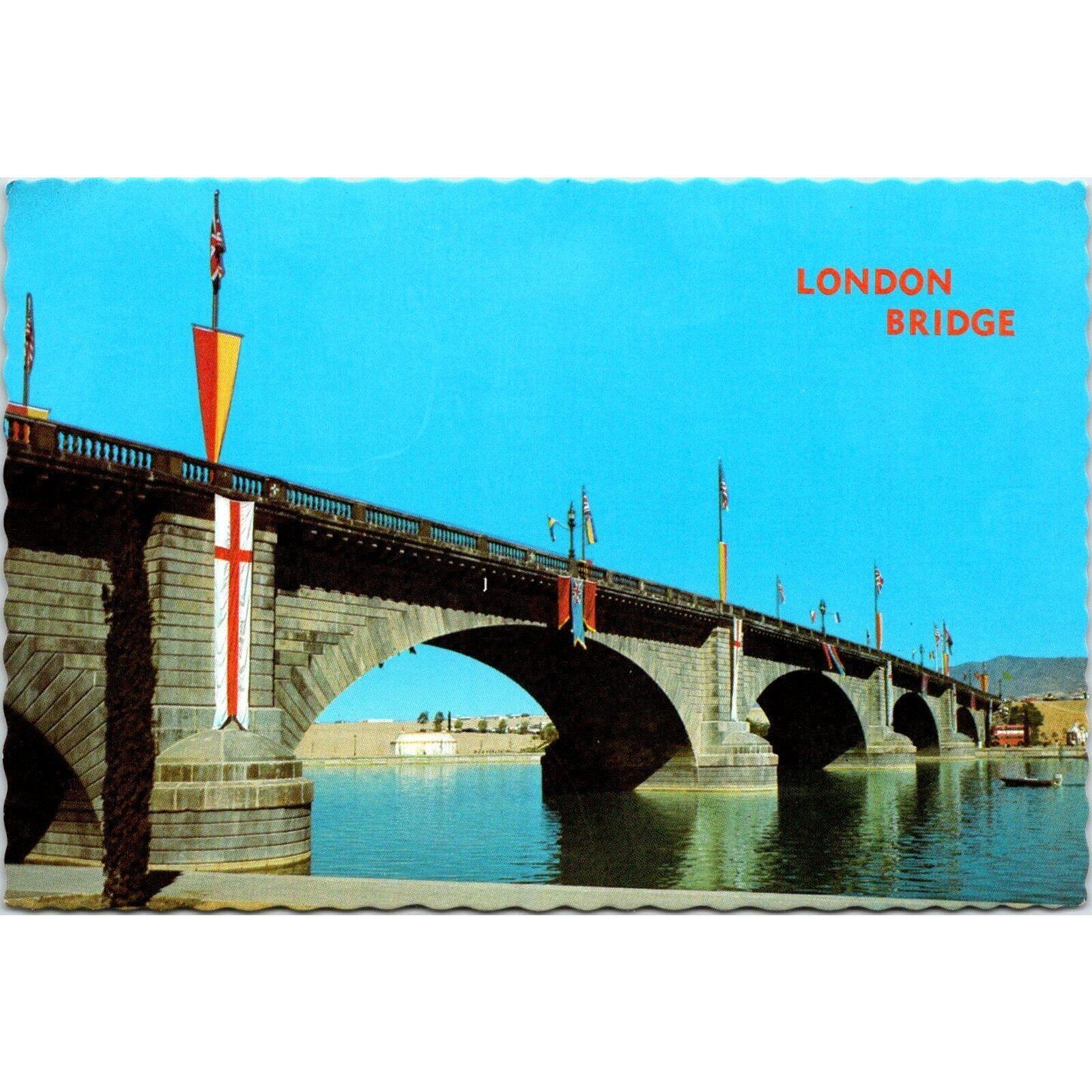 Vintage Postcard Arizona London Bridge, Lake Havasu City