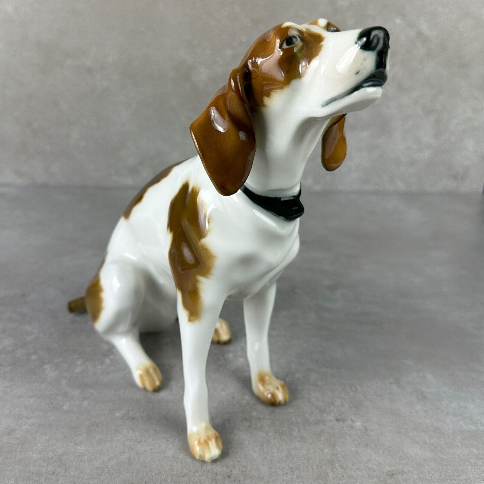 Pointer Figure Hutschenreuther Dog Figurine Porcelain DOG FIGURINE GERMANY 7.75