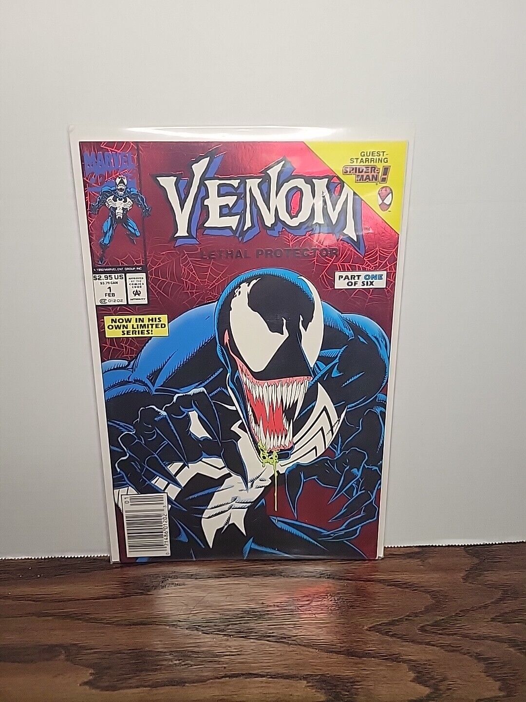 Venom: Lethal Protector #1 Newsstand High Grade Key 1st Solo Series Marvel 1993