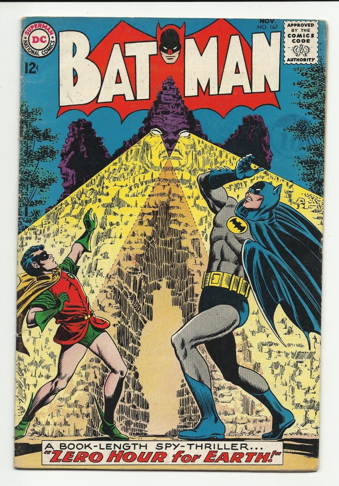 Batman #167 - DC Silver Age - 1st series - Robin - VG/FN 5.0