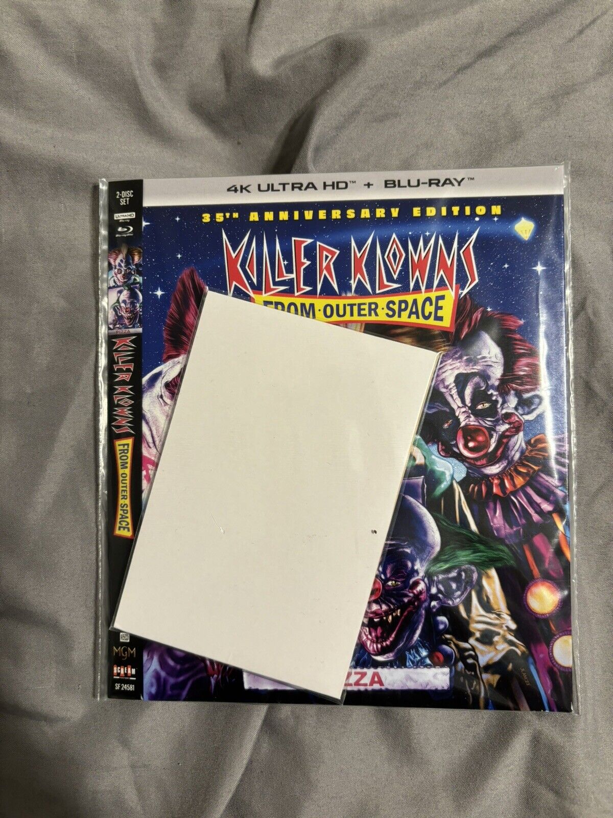 Killer Klowns From Outer Space Limited Slipcover And Prism Sticker