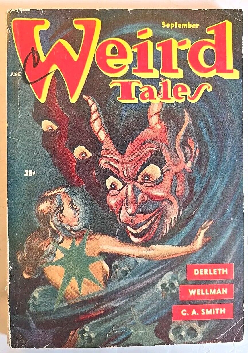 Weird Tales Pulp 1st Series Sep 1953 Vol. 45 #4 