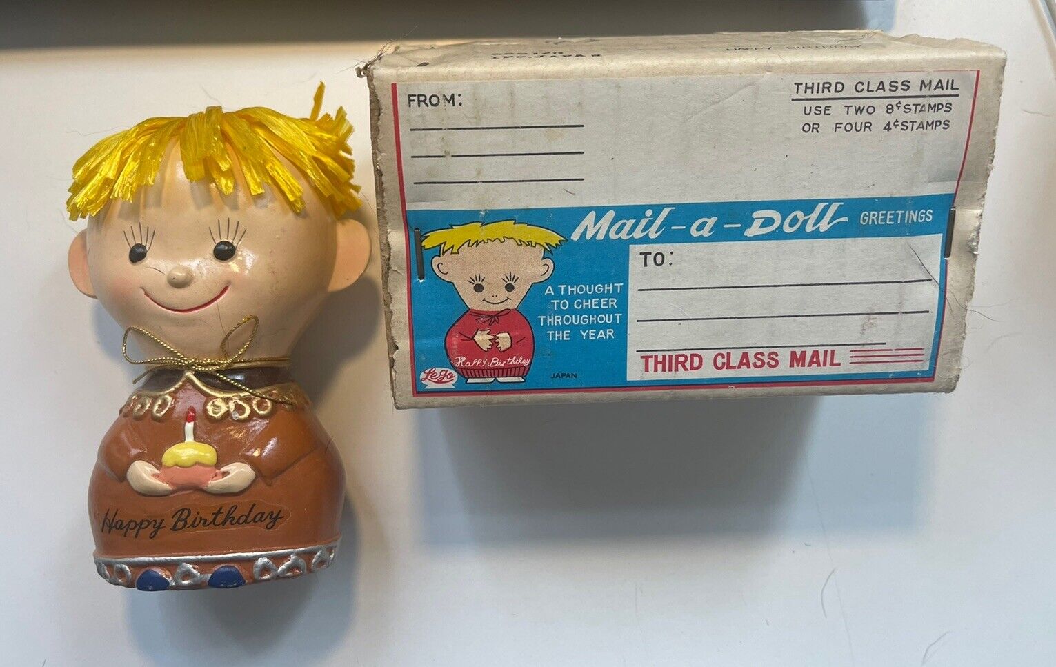 Japan Mail-a-Doll Greetings \