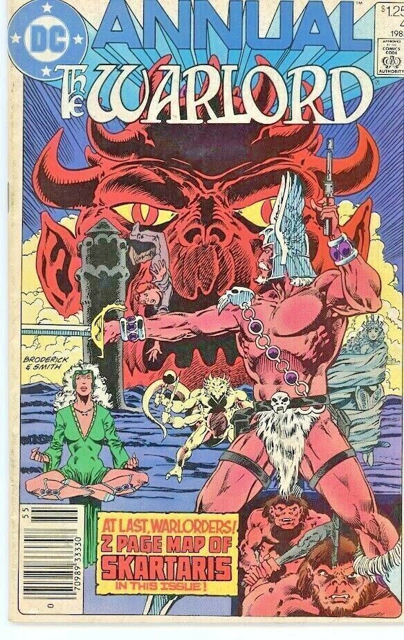 The Warlord ANNUAL #4 DC COMICS 1985 Vintage