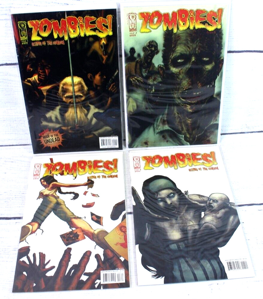 Zombies: Eclipse of the Undead SET #1-4 NM 2006 IDW Comic Book