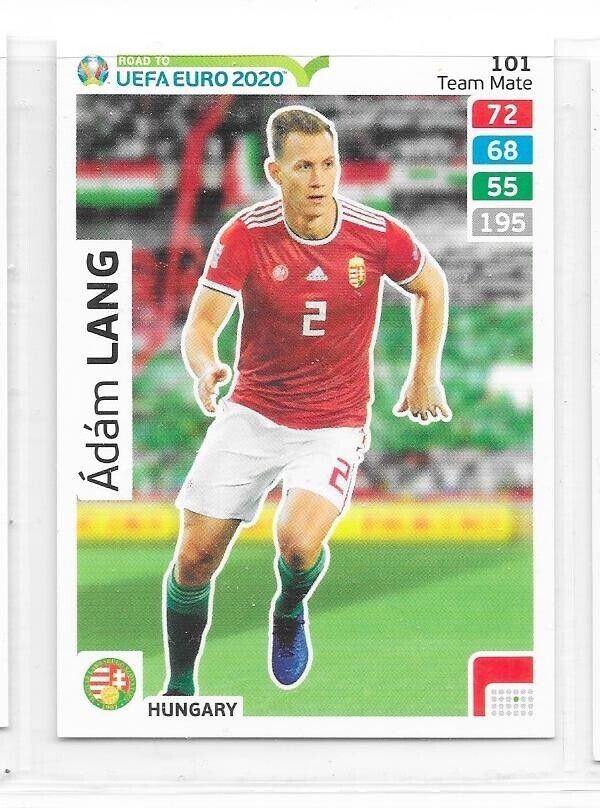 Panini XL Adrenalyn Card - Euro 2020 - Hungary - Adam Lang - No. 101