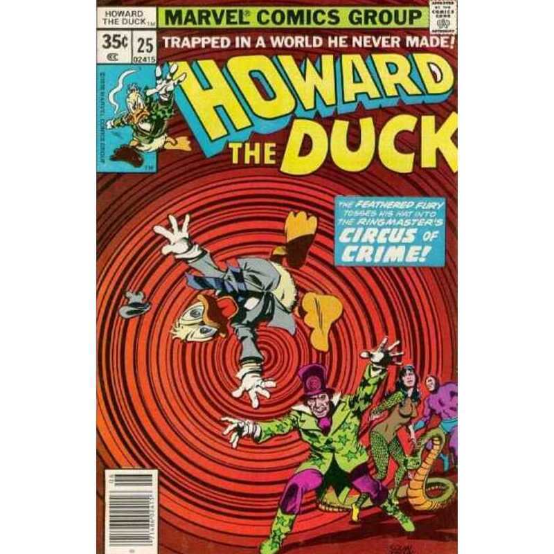 Howard the Duck #25 1976 series Marvel comics Fine+ Full description below [n;