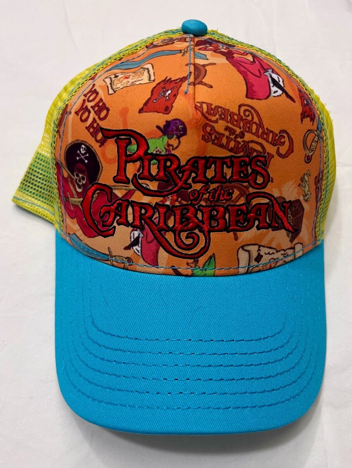 2017 Disney D23 Expo WDI Imagineering Pirates of the Caribbean Trucker Hat Cap